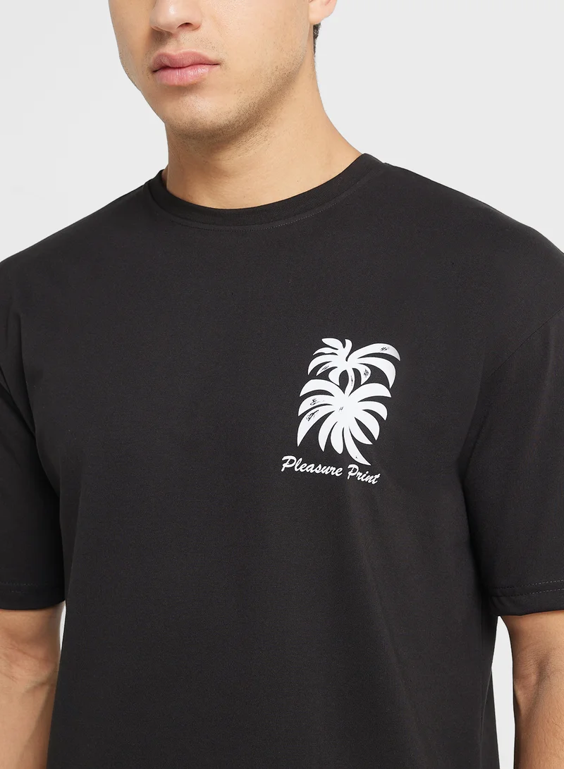 Seventy Five Oversized Graphic T-Shirt