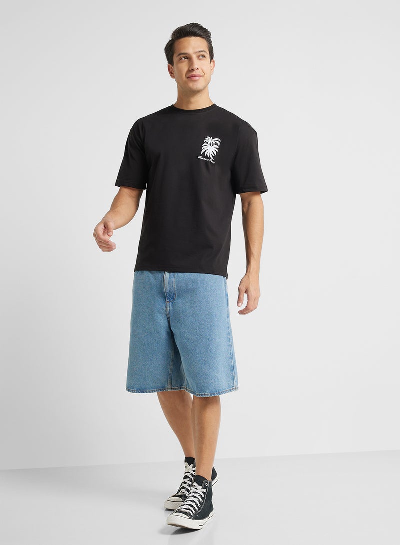 Seventy Five Oversized Graphic T-Shirt - Image 4