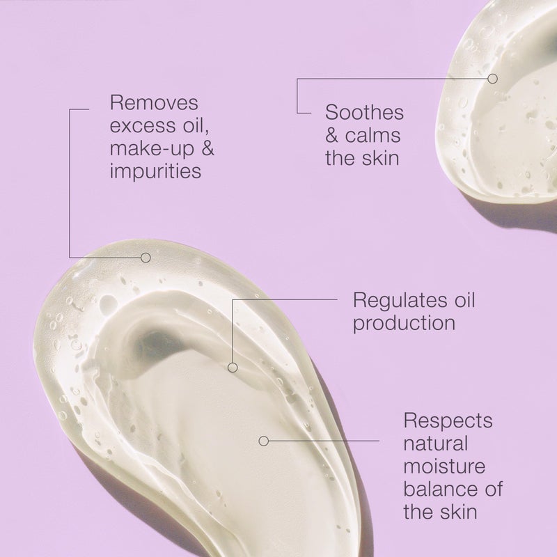 Skincode جل تنظيف البشرة المنقي من سكين كود إيسينشالز (4.2 أونصة) | منظف عميق للوجه مع برو فيتامين ب5 ومستخلصات نباتية | يزيل المكياج وينظم إفراز الدهون | غسول لطيف للنساء | حل للعناية بالبشرة خالي من الزيوت - Image 3