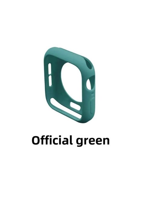 Half-pack TPU Watch Case Suitable For Apple Applewatch8 Watch Protective Case S9 Soft Shell Candy Color Protective Cover-Color:Soft Shell -Overall Dimensions:Candy Shell (38mm) With Packaging