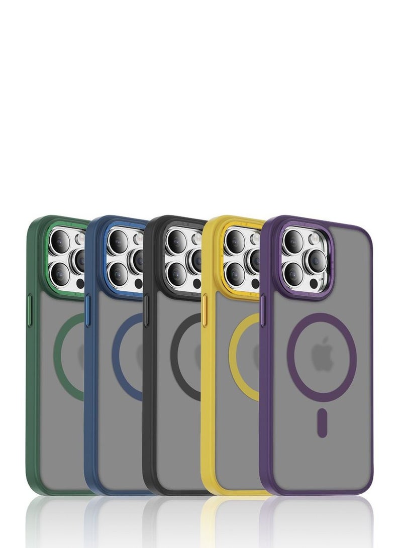 Green Lion Charles Magsafe Case for iPhone 14 Pro-Purple - Image 5