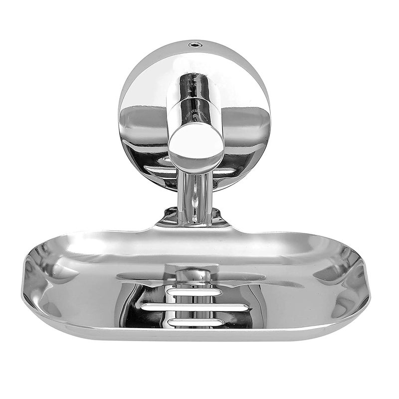 INDEED Stainless Steel Single Soap Holder for Bathroom Aariya Bathroom Soap DishCase Anti Rust Corrosion Free Bathroom Accessories - Image 2