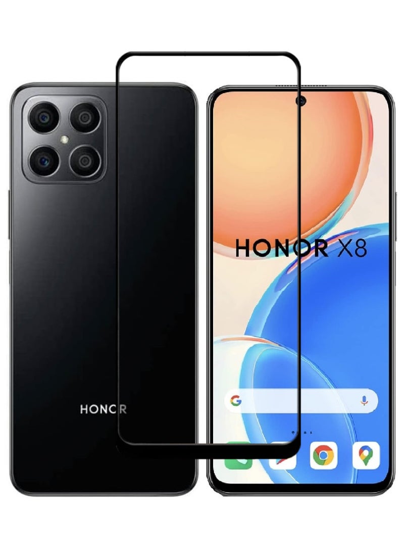 ACLIX Antistatic ESD Dustproof Premium Quality High Definition Tempered Glass Screen Protector Designed For Honor X8 - Image 1