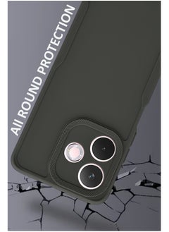 NAFCO Side Protective Bumper Silicone Case with Extra Frame Protection Compatible For Oppo A5 Pro - Black  - Image 4