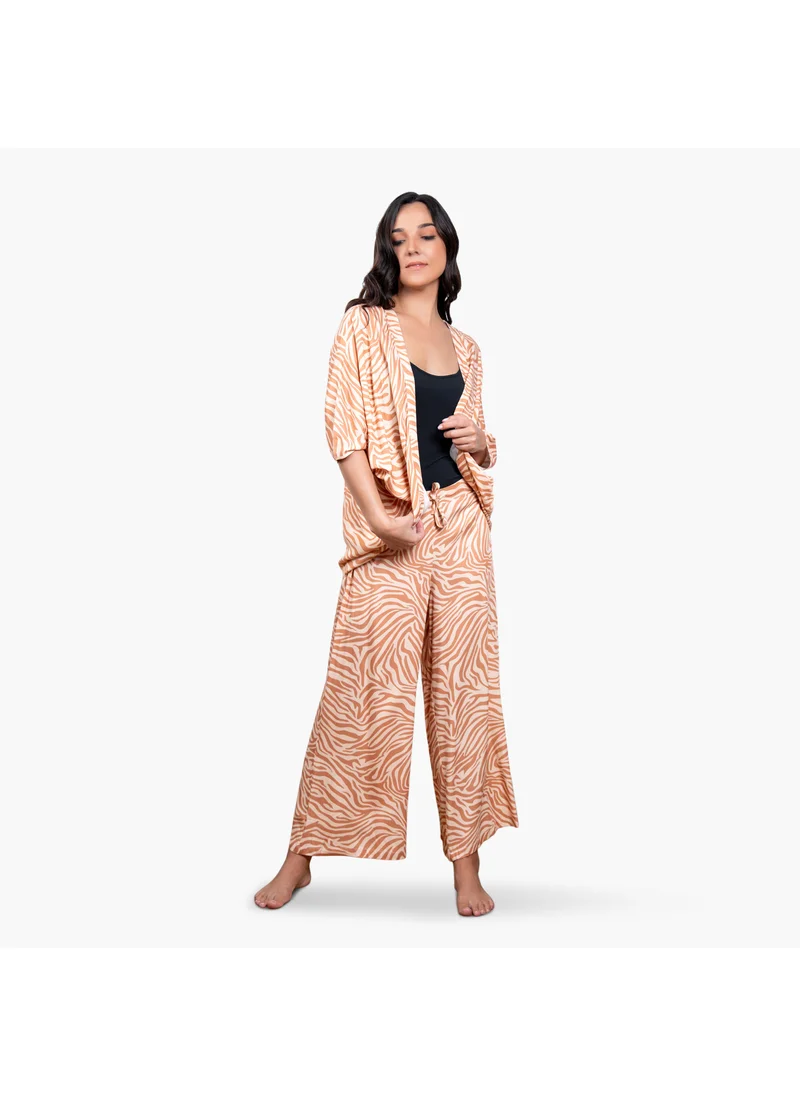Aadaraya Aadaraya All-Over Print Pyjama Set
