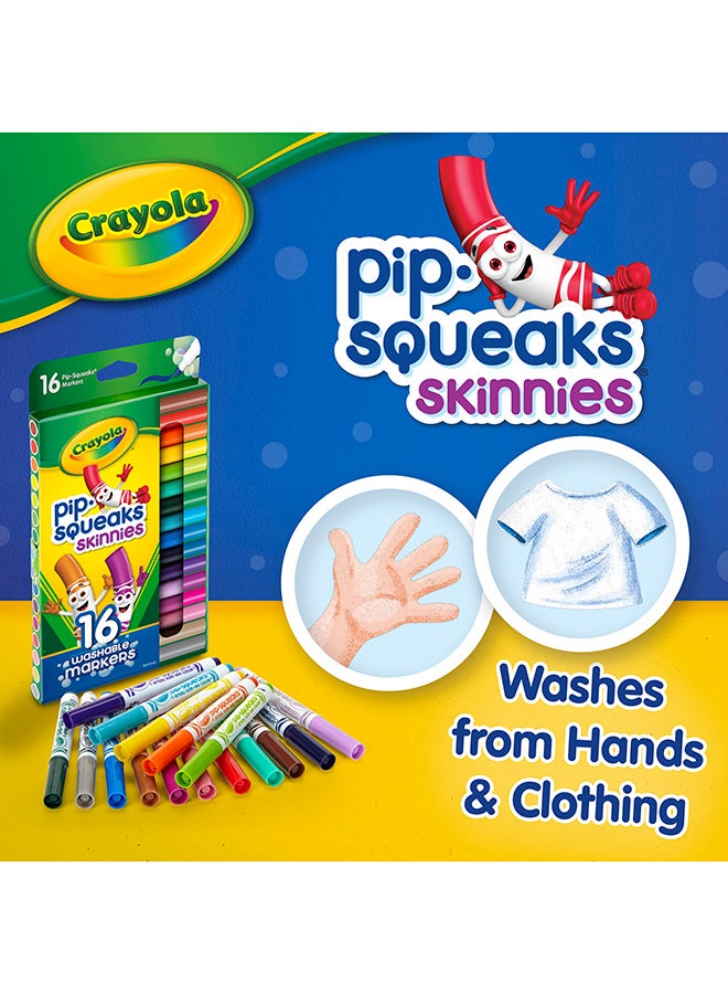 Crayola علامة، 16 عدد ب/س نحيف - Image 4