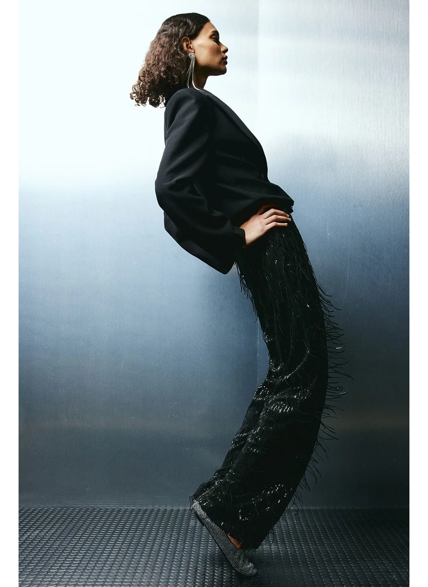 H&M Sequined Trousers