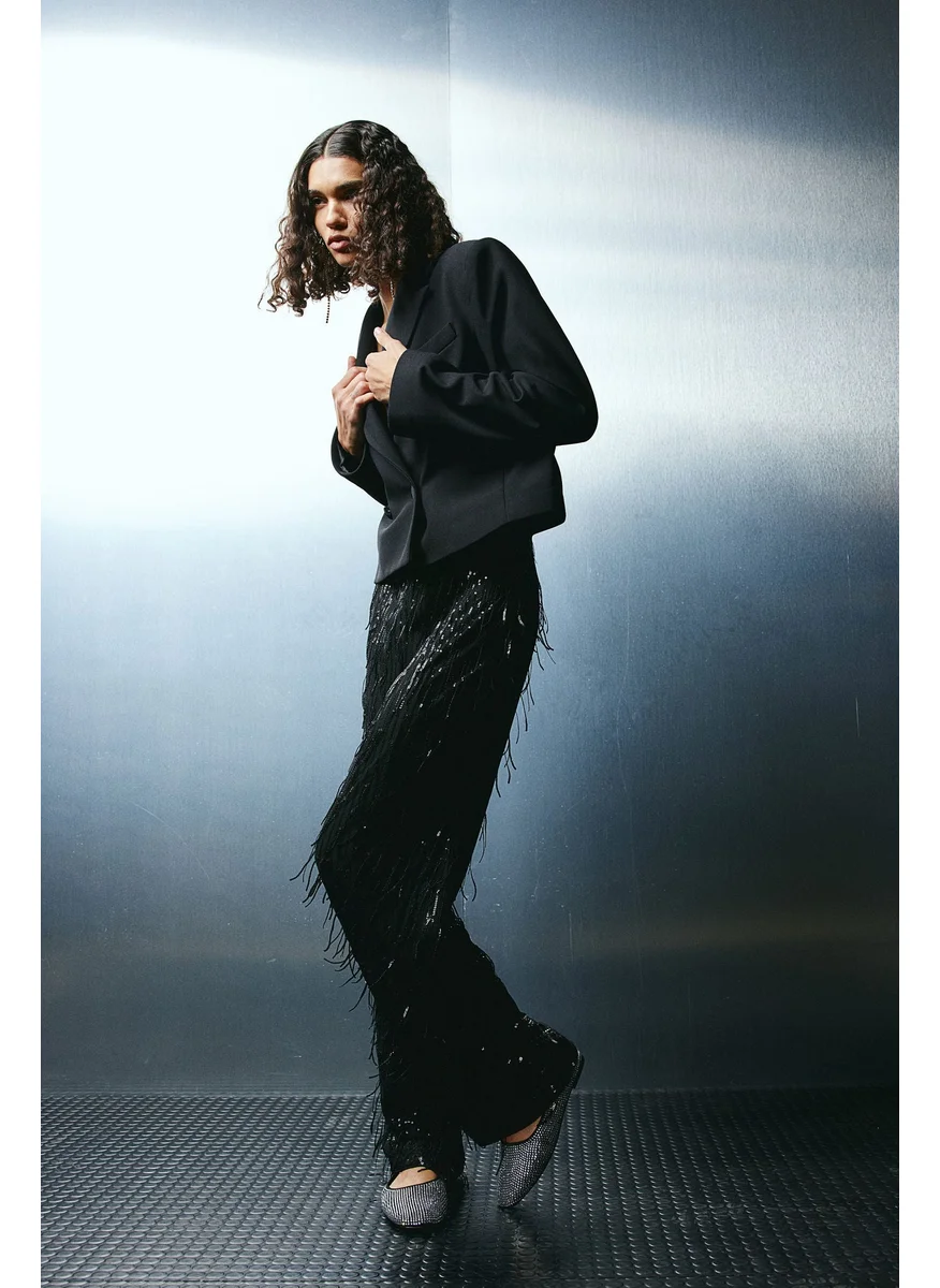 H&M Sequined Trousers