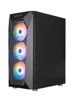 GALAX ATX Mid Tower Gaming PC Case REV-05 Black, 4 RGB FAN  - Image 3
