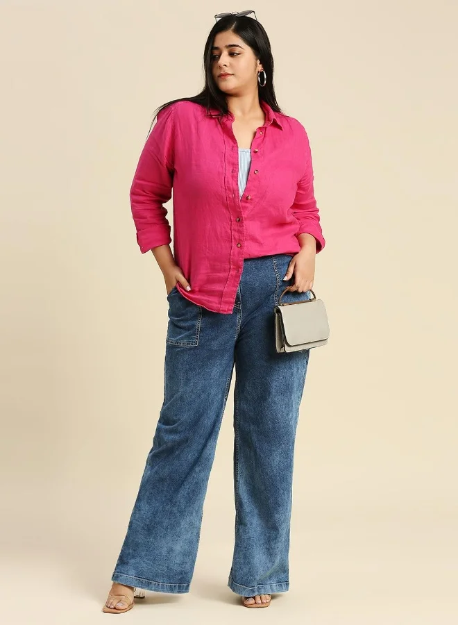 HIGH STAR Womens Plus Size Jeans