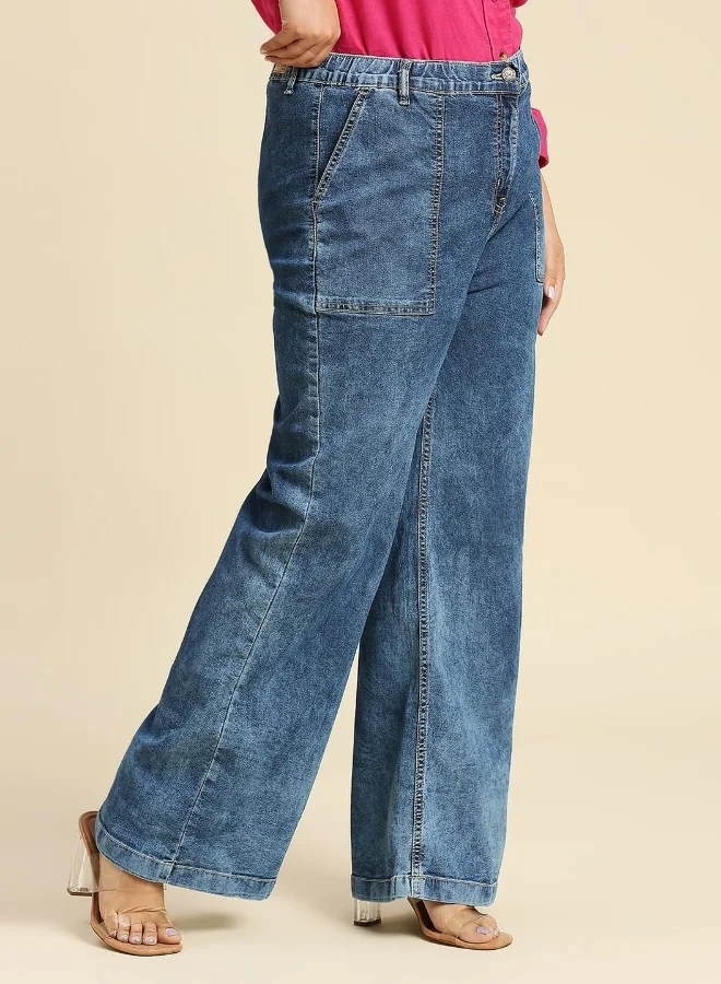 HIGH STAR Womens Plus Size Jeans