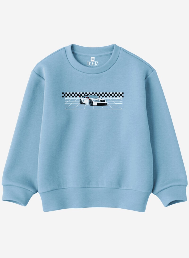 Boeiz The Boeiz Blue Sweatshirt for Boys 5-6Y - Image 1