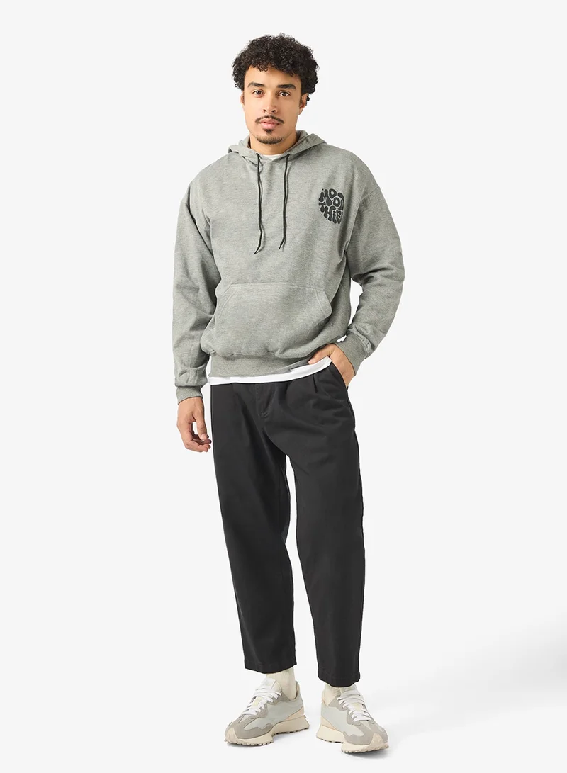 Seventy Five Graphic Print Hoodie