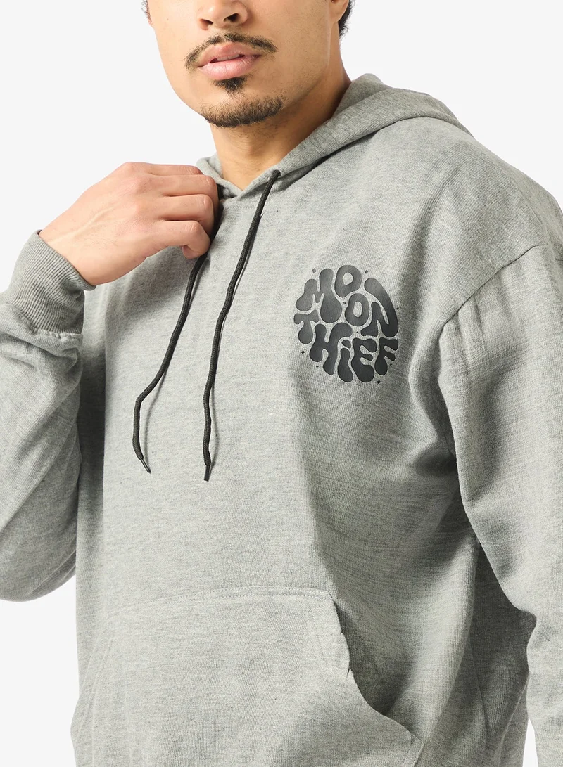 Seventy Five Graphic Print Hoodie