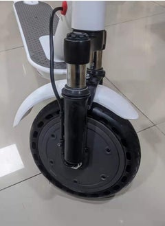 Crony XM M365 E Scooter with Suspension and APP Max speed 40 KM/H Electric Scooter Aluminium Alloy Folded 8.5 Inch tires | White  - Image 3