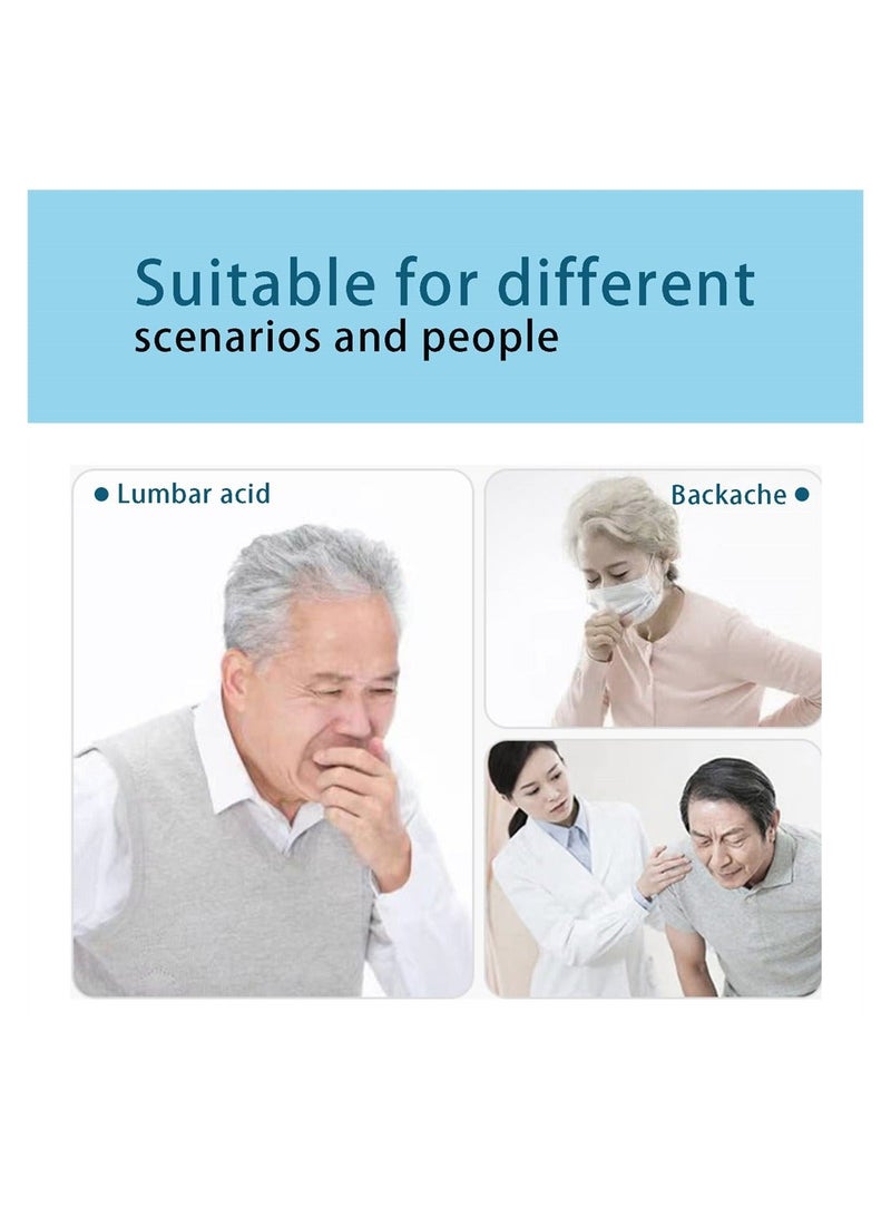 Silicone Palm Chest Percussion Cup, 2PCS Chest Physical Aid Therapy Cup, Mucus Flutter Removal Device, Percussion Treatment for Mucus, Sputum, and Expectoration Problem - Image 3