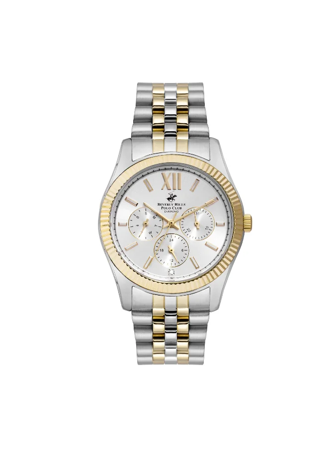 BEVERLY HILLS POLO CLUB BEVERLY HILLS POLO CLUB Women's Multi Function Silver Dial Watch - BP3082C.230