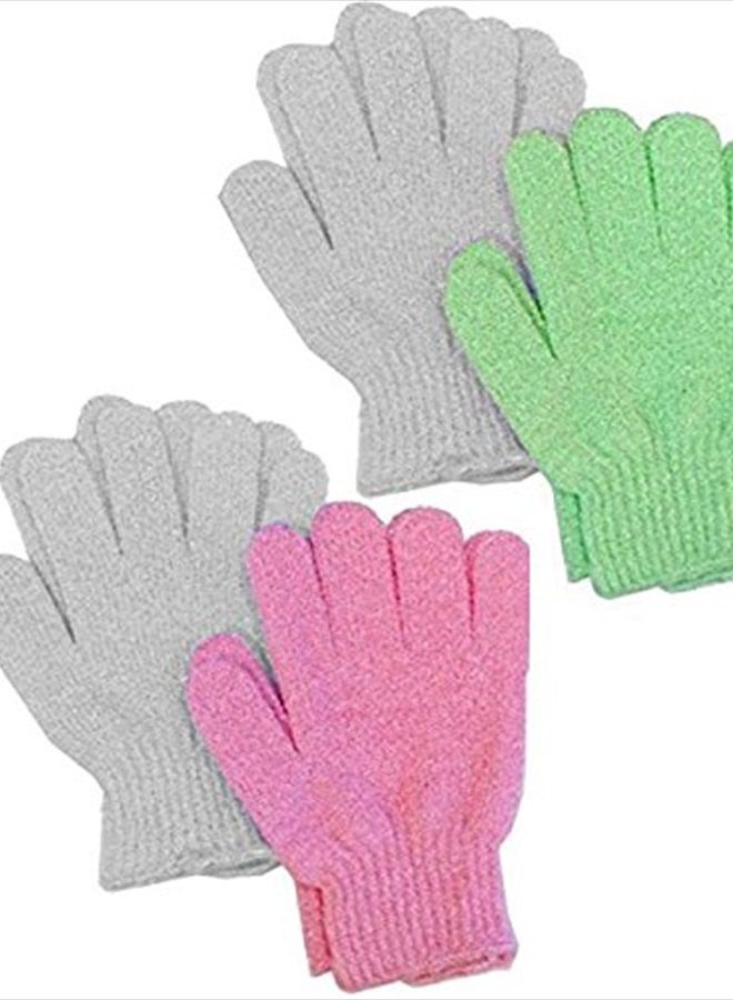Aquasentials Exfoliating Bath Gloves (4 pairs) - Image 3