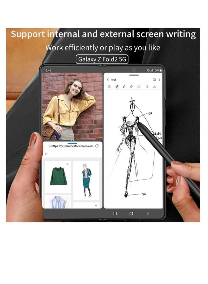 ELTRAZONE SAMSUNG Galaxy S Pen Fold Edition, Slim 1.5mm Pen Tip Compatible Galaxy Z Fold 3 Black - Image 2