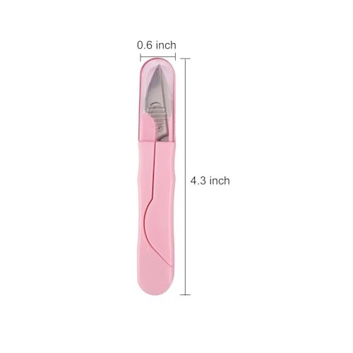 Aacehlh 3 Pcs Portable U Shape Sewing Scissors - Embroidery, Cross-Stitch, Craft Thread Cutter Needlework Scissors (3) - Image 2