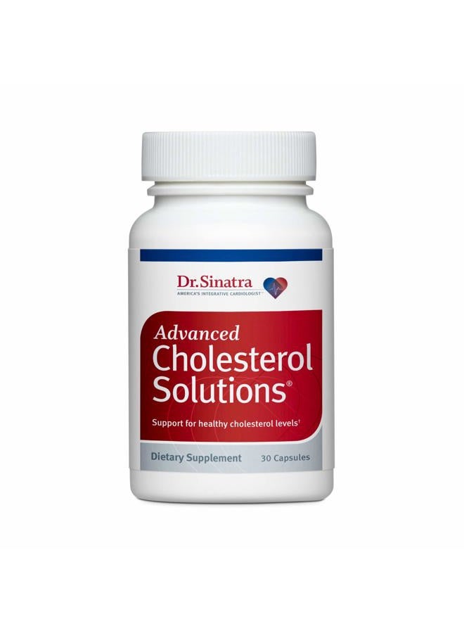 Dr. Sinatra 's Advanced Cholesterol Solutions Heart Health Supplement with Citrus Bergamot, 30 Capsules (30-Day Supply) - Image 1