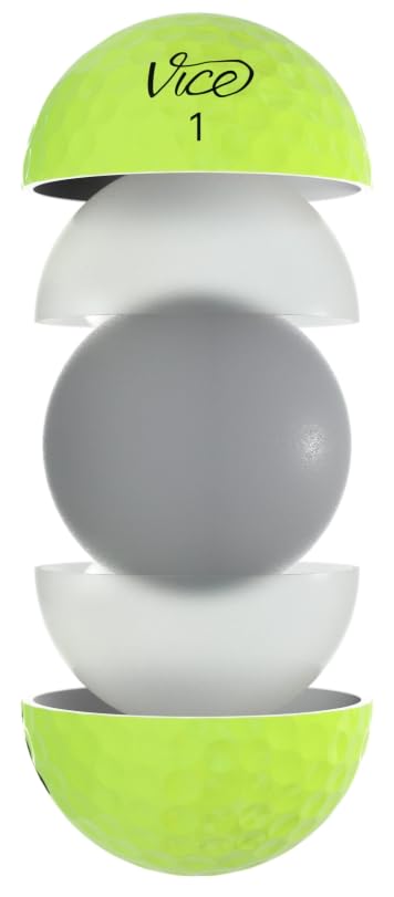 Vice Golf Vice Pro Soft Golf Balls, Lime (One Dozen) - Image 4