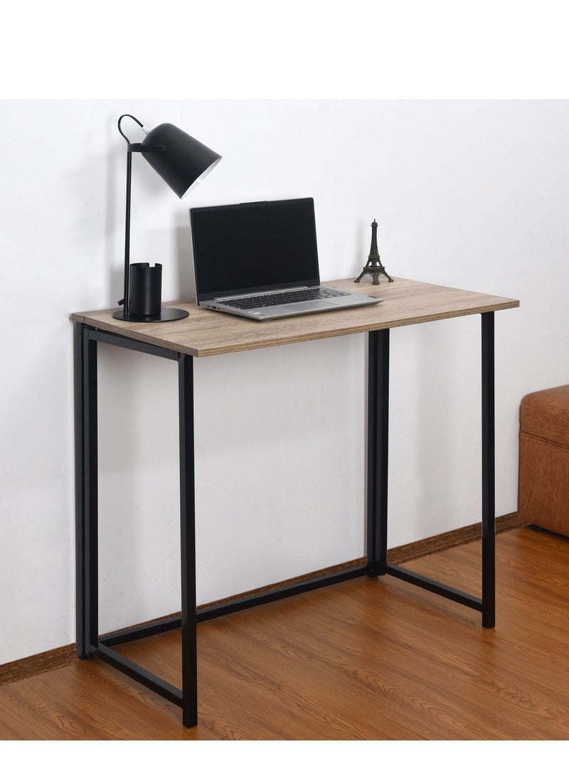 Home Gallery Home gallery Folding Table In Black Powder Coating 74X80X45  - Image 1