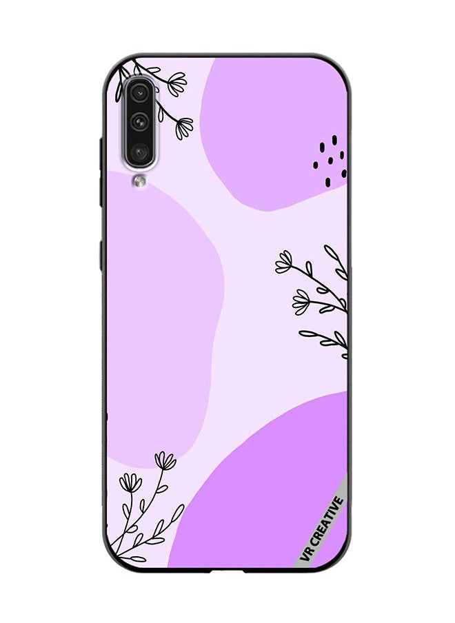 VR CREATIVE Protective Case Cover For Samsung Galaxy A70/A70s Flower Design Multicolour  - Image 1