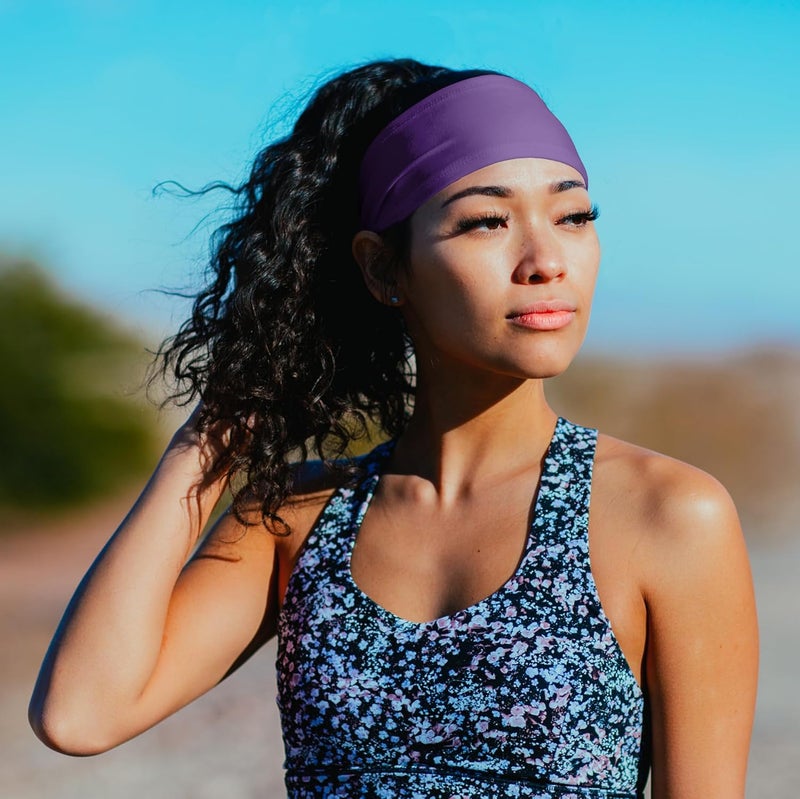 Suddora Workout Headband - Lightweight, Stylish & Comfortable Spandex Headband for Running, Workout, Football, Cosplay & Costumes - Image 5