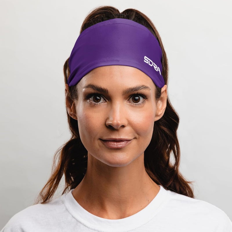 Suddora Workout Headband - Lightweight, Stylish & Comfortable Spandex Headband for Running, Workout, Football, Cosplay & Costumes - Image 3