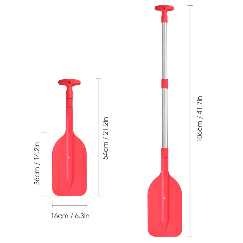 Telescopic Mini Paddle Portable Collapsible Adjustable Boat Paddle - Image 4