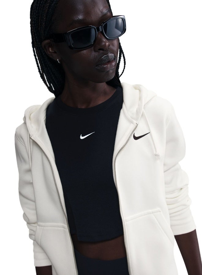 Nike Women’S Nike Sportswear Phoenix Fleece Standard Full-Zip Hoodie - Image 3