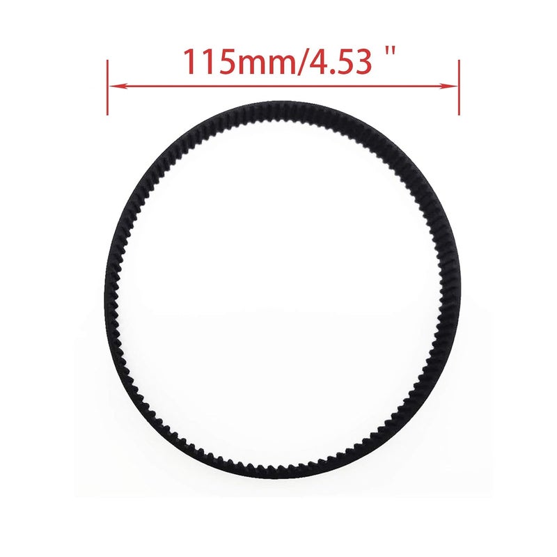 DGZ 5 Inch Rubber Sand Belt Conveyor Belt PVC Conveyor Belt Seamless Circular Conveyor Belt 3M-354-9 Belt（2Pcs） - Image 5