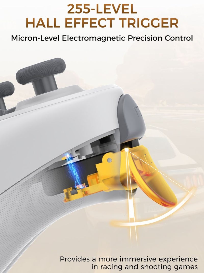 Iine Athena Controller Hall Effect Joysticks and Triggers for PC with Bluetooth 2.4g Receiver, Wireless Controller for PC Switch iOS Android L1001 - Image 5
