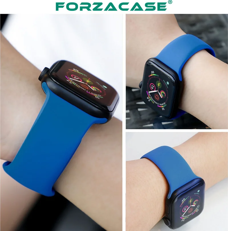 Forzacase Apple Watch 9 41MM Silicone Band Strap - FC004