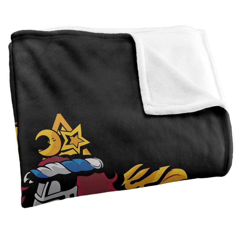 LOGOVISION Harry Potter Gryffindor Crest Officially Licensed Silky Touch Super Soft Throw Blanket 50"" x 60"" - Image 3