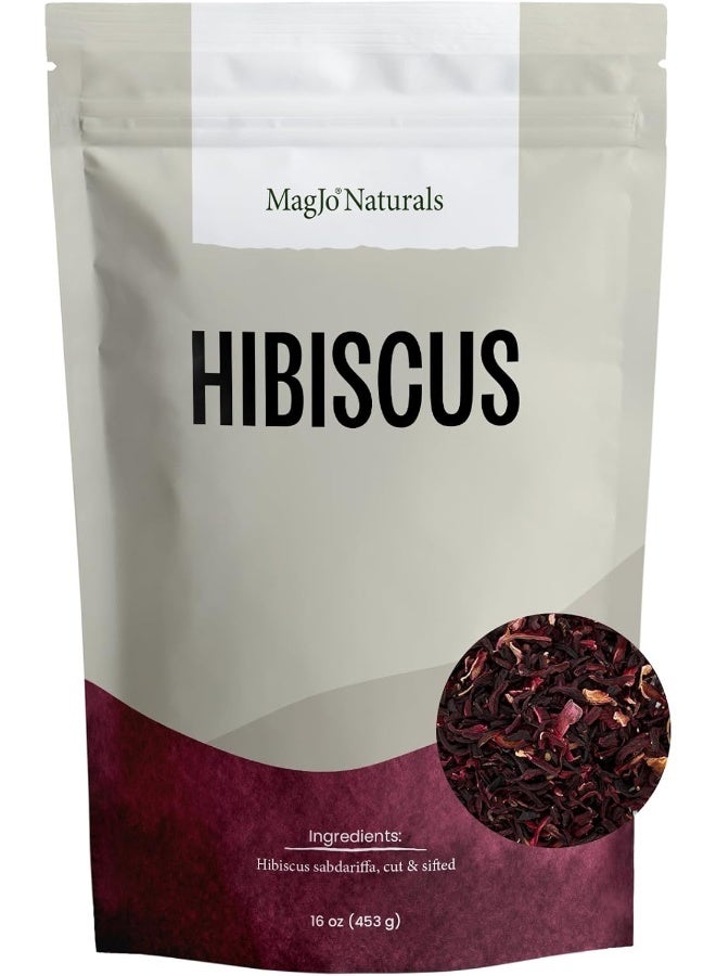 MagJo Naturals Hibiscus Flowers - 16 oz - Image 1