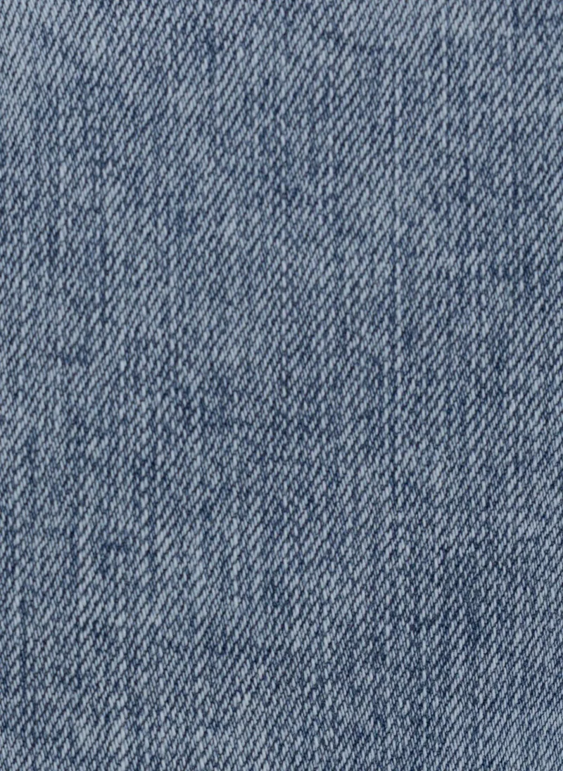 Lichi  Cropped straight-leg jeans in dense denim for Women | Best Price UAE