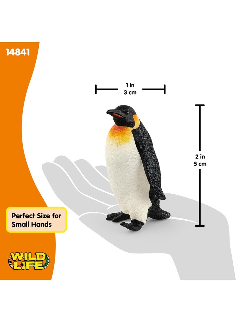 Schleich شلايخ وايلد لايف، تمثال حيواني، ألعاب للأولاد والبنات من 3-8 سنوات، بطريق أسود مقاس واحد 14841 - Image 3