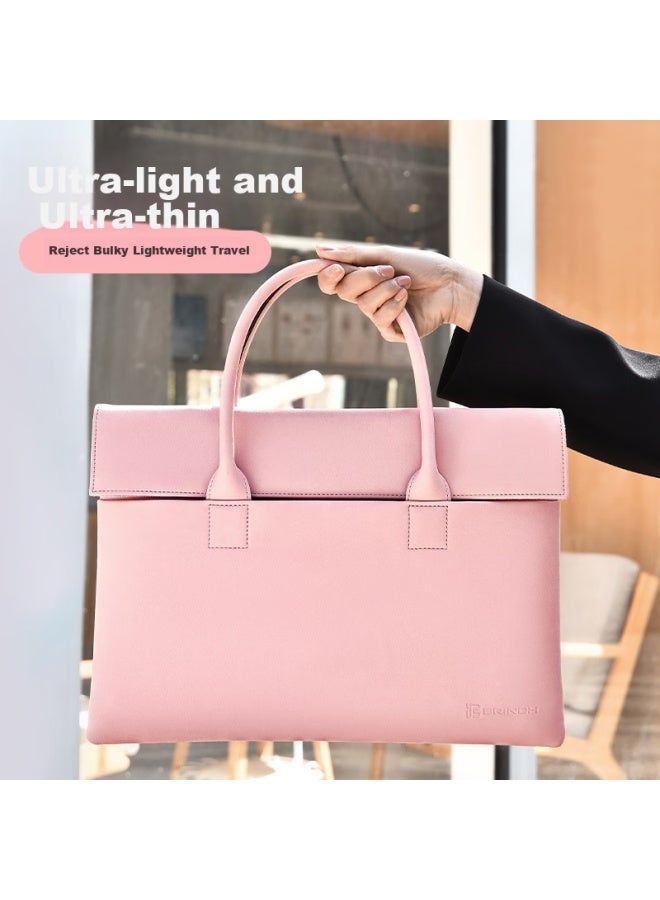 Brinch 14/15 Inch Women's Laptop Bag, Portable Commuter Business Bag For Apple, Huawei Laptops - Image 3