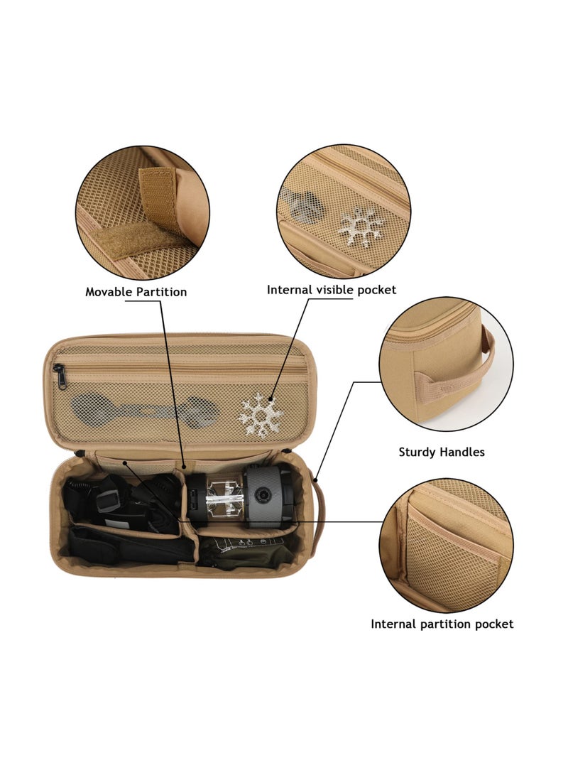 Excefore Molle Pouches, Tactical Camping Storage Bag, Camping Storage Bag with Handles, Portable High Capacity Tactical Pouch for Camping Hiking Travel  Camping, Trunk Organizer  - Image 3