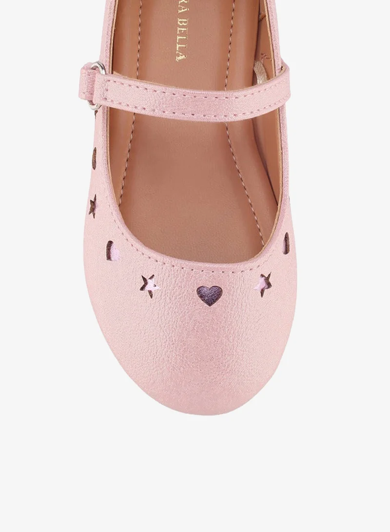 Flora Bella By Shoexpress Flora Bella Girls Cutout Detail Hook & Loop Mary Jane Shoes