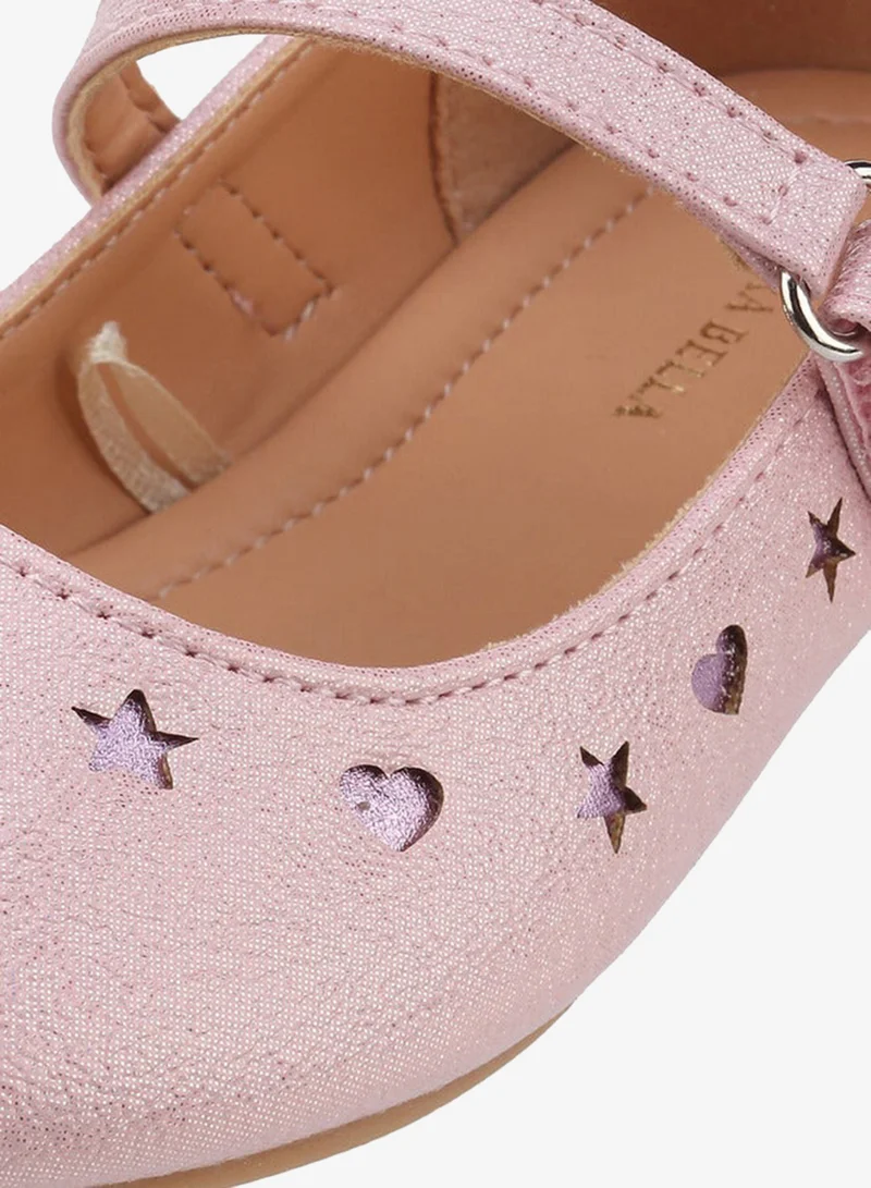Flora Bella By Shoexpress Flora Bella Girls Cutout Detail Hook & Loop Mary Jane Shoes