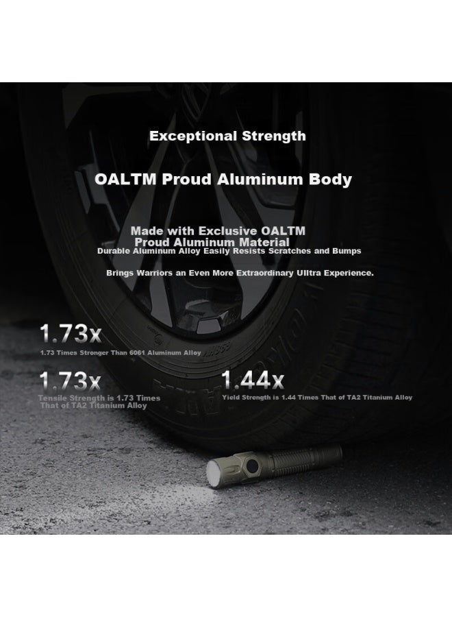 Olight Warrior Ultra Tactical Flashlight High Brightness Long Range Strobe Waterproof Hiking Torch - Image 2
