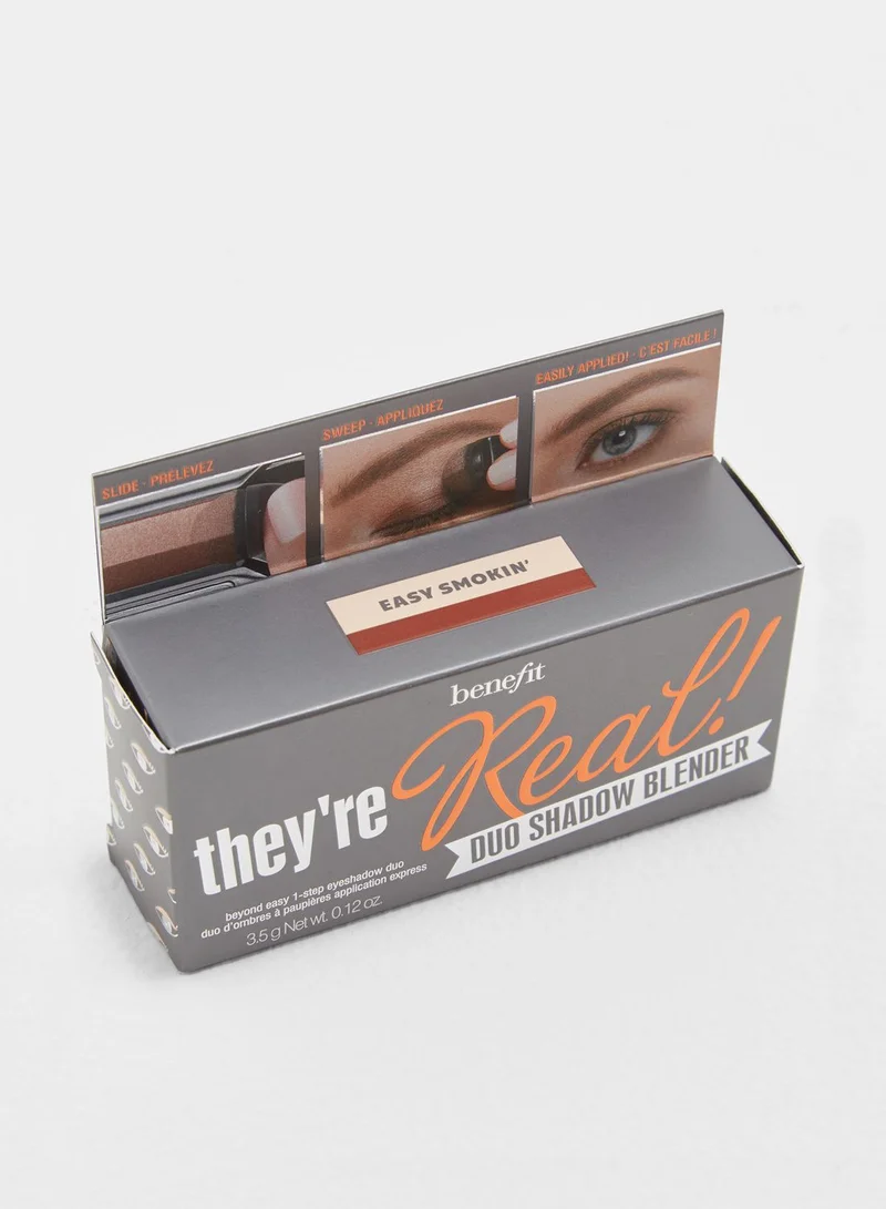 Benefit Cosmetics They'Re Real Duo Shadow Blender - Easy Smokin