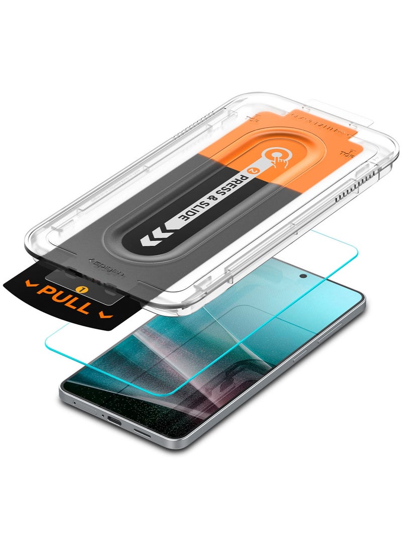 GLAStR EZ Fit PRO HD for Samsung Galaxy S25 EDGE Tempered Glass Screen Protector [1 PACK] with Easy Install Tray - Case Friendly