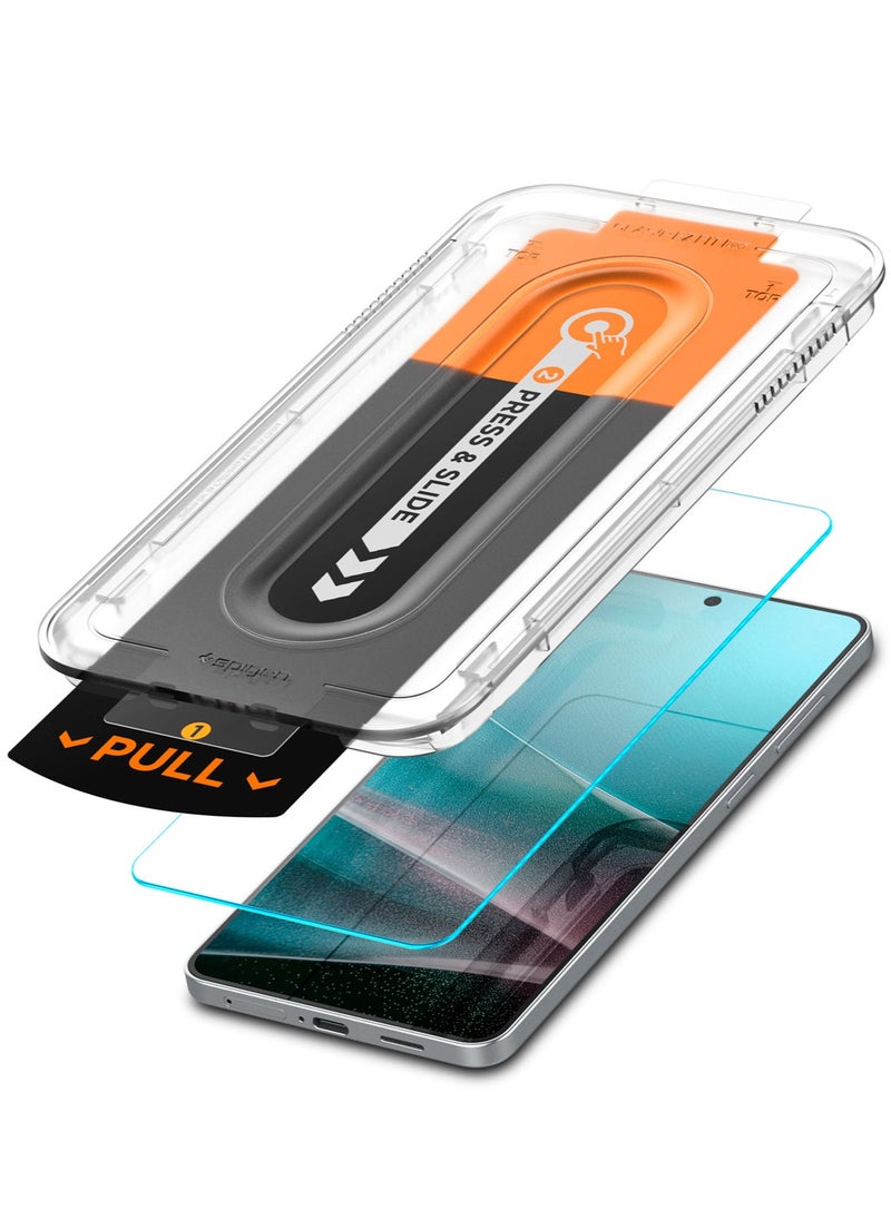 GLAStR EZ Fit PRO HD for Samsung Galaxy S25 EDGE Tempered Glass Screen Protector [1 PACK] with Easy Install Tray - Case Friendly