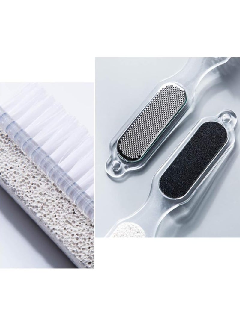 RollsTimi  Double Sided Foot File Clear Exfoliating Pedicure Foot Files Peeling Foot Scrubber - Image 3