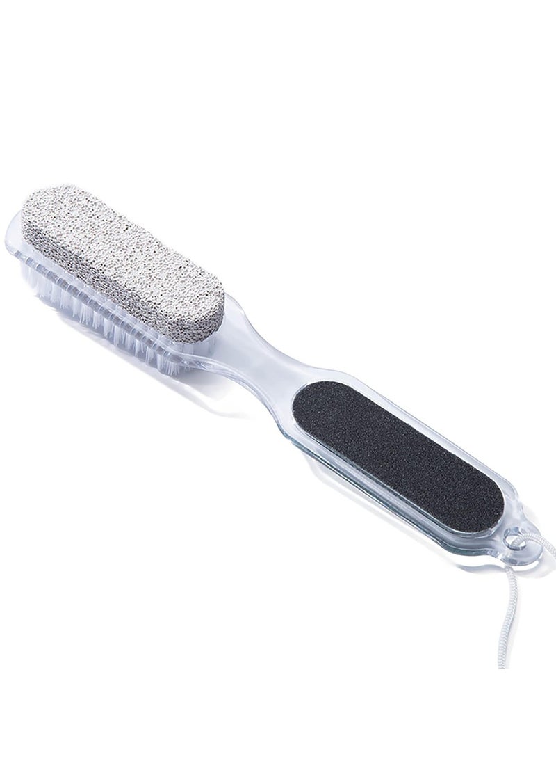 RollsTimi  Double Sided Foot File Clear Exfoliating Pedicure Foot Files Peeling Foot Scrubber - Image 1