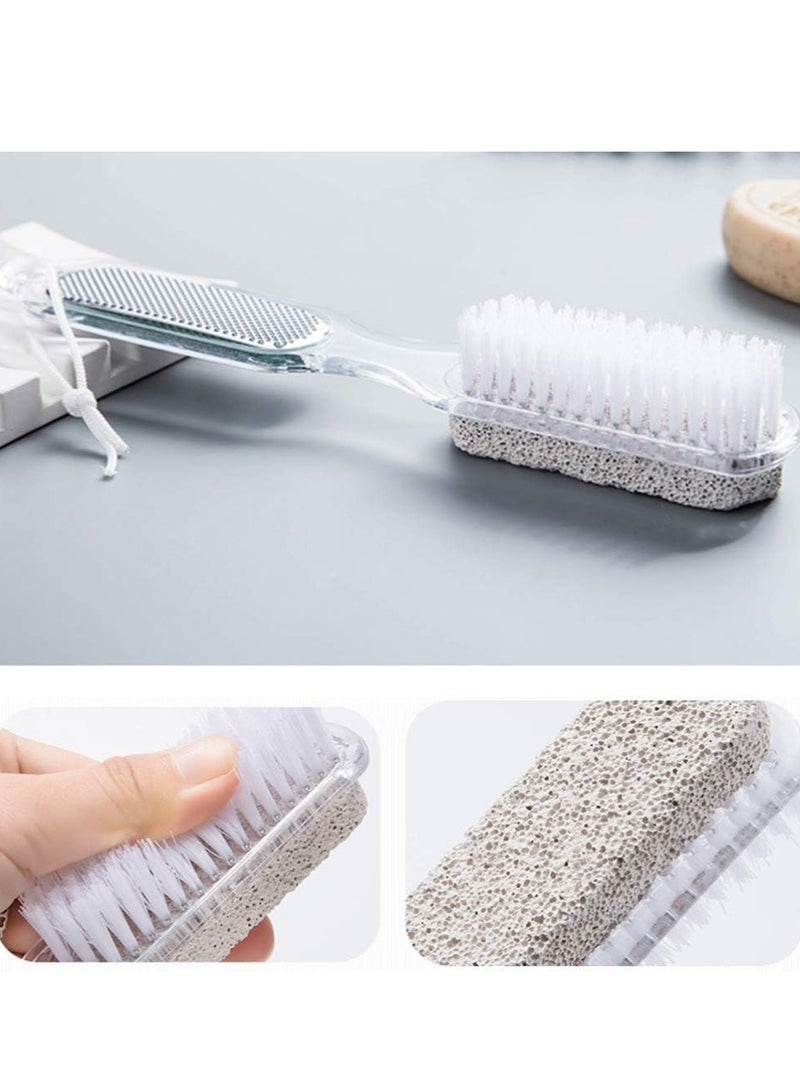 RollsTimi  Double Sided Foot File Clear Exfoliating Pedicure Foot Files Peeling Foot Scrubber - Image 4